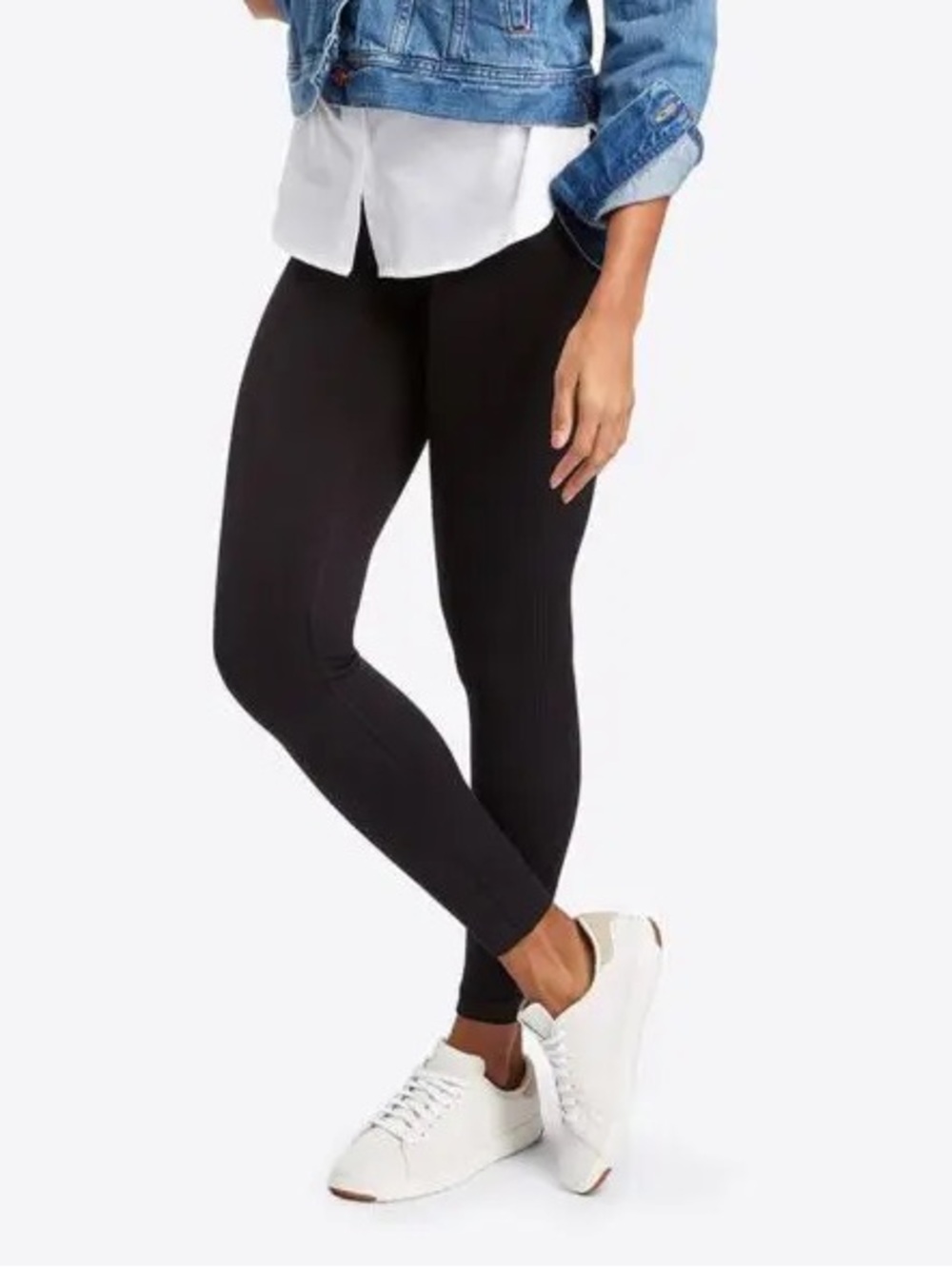 Spanx Look at Me Now Seamless Leggings Very Black
